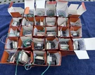 Lutron Homeworks Dimmer Wall Switches (17) HWD-10D And (11) HWD-8ANS 120V Almond. Fixed Price $349.00.
