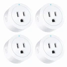 Amysen Wi-fi Smart Plug, Mini Outlets Socket No Hub Required Timing Functi. Fixed Price $50.00.