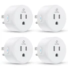 Eightree Smart Plug Wifi Outlet Works With Alexa Google Home Timer 4 Pack. Fixed Price $33.80.