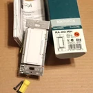 One New Lutron Radiora Ra-ad-wh White Dimmer Lighting Control Switch PP#78. Fixed Price $27.99.