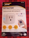 Power Zone Wi-fi Smart Outlet 0052530 Plug W/ Voice Control (1 Pack) Indoor. Fixed Price $25.64.