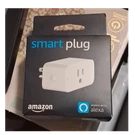 Amazon Smart Plug Alexa Compatible Wi-fi App-controlled White Type. Fixed Price $24.00.