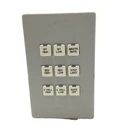 Savant 9-BUTTON Metropolitan Keypad (custom Painted Faceplate/almond). Fixed Price $44.99.