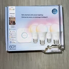 Philips Hue Essential E26 Starter Kit Light Bulb 4-PACK White & Color Ambiance. Fixed Price $55.24.