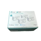 4-PACK Smart Plug Mini 15A, Home Wi-fi Outlet, White. Fixed Price $28.99.