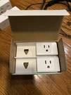 Tp-link Kasa Smart Wi-fi Plug Mini With Homekit 2-PACK White. Fixed Price $10.00.