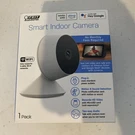 Feit Electric Plug-in Indoor Wi-fi Security Camera Google Home Alexa New. Fixed Price $39.99.
