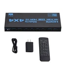 4X4 In Out 4K Hdmi Matrix Switch With Edid Extractor And Ir Remote Control. Fixed Price $82.64.