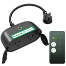 Ghome Outdoor Plug Wifi Outlet (2 Sockets) Alexa Google Smartthings New. Fixed Price $57.95.