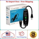 Lutron PD-15OUT-BL Cas Ta Wireless Outdoor Smart Plug Black. Fixed Price $104.00.