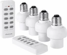 Dewenwils Wireless Remote Control Light Lamp Socket E26/E27 Bulb Holder Base. Fixed Price $27.99.