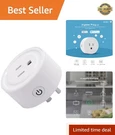 Energy-saving Smart Plug With Group Control Alexa & Google Assistant Ready. Fixed Price $18.49.