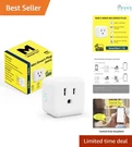 Z-wave Smart Plug Outlet 15A Eco-friendly Tamper-resistant Compatible With Alexa. Fixed Price $48.97.