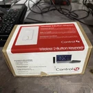 CONTROL4 C4-KP2-Z-LA 2-BUTTON Keypad Light Almond Zigbee New In Box. Fixed Price $39.99.