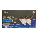 *missing Flip Clips* Cync Full Color Smart Recessed Can Retrofit (2 Pack). Fixed Price $24.99.