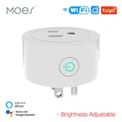 Moes Wifi Smart Power Dimmer Plug Switch Socket Outlet Alexa Google App Control. Fixed Price $21.99.