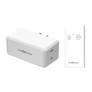 Outlet Wireless Switch, Remote, 100FT Range, White, Side Plug, Fcc. Fixed Price $27.01.
