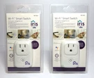 Lot Of New Wi-fi Smart Switch 857924 IRIS-WSP2PA-LW Plug And Play. Fixed Price $15.99.
