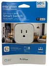 Enbrighten Mini Plug-in Wi-fi Smart Switch, Grounded Outlet, No Hub, 51511 White. Fixed Price $16.88.