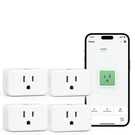 Eightree Smart 15A, Plugs That Compatible With Alexa & Google Homenew. Fixed Price $34.29.
