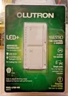 Lutron Led+ Maestro Ceiling Fan Control & Dimmer 75W White Model# Macl-lfqh-wh. Fixed Price $23.99.