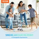 Vevor Rc Robot Toy Talking Dancing Gesture And Voice Remote Control Programmable. Fixed Price $64.98.