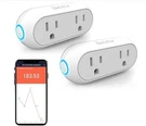 4SOCKETS/2PACK Smart Wi-fi Plugs Dual Separate Outlets Work Alexa Google Ifttt. Fixed Price $11.99.