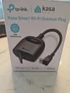 Kasa Outdoor Smart Plug, Home Wi-fi Outlet Timer, Max Load 15A/1875W, IP64. Fixed Price $14.00.