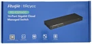 Ruijie Reyee RG-ES216GC 16-PORT Gigabit Smart Managed Cloud Switch. Fixed Price $75.99.