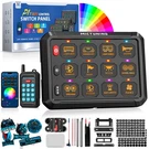 12 Gang Led Touch Switch Panel, Dual Wireless Remote & Smartphone App Control. Fixed Price $162.89.