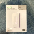 Wemo Smart Light Switch White Apple Homekit Bluetooth Thread Support. Fixed Price $29.00.