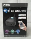 Prime Smart Outdoor Wifi Outlet Compatible With Alexa And Google Assistant. Fixed Price $12.00.