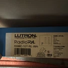 Lutron RAMC-10T-RL-WH Dimmer Radio Module Light Control 120V White. Fixed Price $49.99.