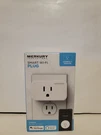 Merkury Smart Wifi Plug Outlet Voice Assist Alexa Phone App. Fixed Price $13.59.