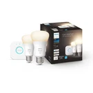 Philips Hue 2PK A19 Led Starter Kit With Bridge White. Fixed Price $29.99.