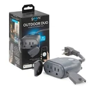 Geeni Outdoor Duo Wi-fi Smart Plug, Weatherproof, No Hub Required, 2 Outlets. Fixed Price $49.00.