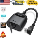 IP64 Outdoor Smart Plug 15A Wi-fi Outlet Timer Compatible With Alexa & Google. Fixed Price $37.99.