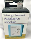 Radio Shack 2-PRONG Polarized Appliance Module 61-2681B New (old Stock). Fixed Price $8.00.