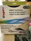Cable Cover Cord Concealer Trip Free Surface Safe Floor Wire Hide, IVORY,5 Feet. Fixed Price $16.99.