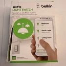 Belkin F7C030FC Wemo Smart Light Switch - White New Open Box. Fixed Price $18.39.