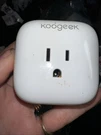 Koogeek Smart Plug Wifi Socket Outlet Alexa Google Home Kit Assistant 2.4GHZ. Fixed Price $10.50.