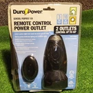 New Dura Power Remote Control Outlet Indoor/outdoor Up To 60 Foot Range. Fixed Price $9.53.