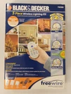 Black & Decker New! FW3000 Five Piece Wireless Lighting Starter Kit. Fixed Price $14.99.