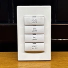 Crestron CNX-B4-A-T Keypad 01. Fixed Price $49.00.