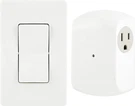 Wireless Remote Wall Switch Plug-in Outlet Control 100FT Range White 18279. Fixed Price $14.66.