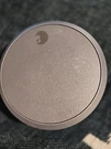 August ASL-03 Keyless Smart Door Lock Silver Modern Round Matte Metal. Fixed Price $50.00.