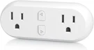 Enchufe Doble Inteligente De 15A Wifi Bluetooth Control Remoto Temporizador. Fixed Price $18.02.