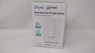 Kasa Smart Motion Sensor Light Switch White KS200M No Hub Required, New Open Box. Fixed Price $14.95.