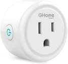 Ghome Smart Mini Plug Works With Alexa And Google Home, 1 Pack, White. Fixed Price $16.87.