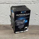 Geeni Outdoor Duo Wi-fi Smart Plug, Weatherproof, No Hub Required, 2 Outlets. Fixed Price $21.99.
